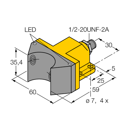 Turck NI4-DSU35-2ADZ30X2-B3151