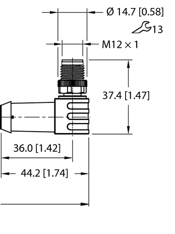 Turck EKRB001-ESWB001-A5.500-WE8Y-0.3
