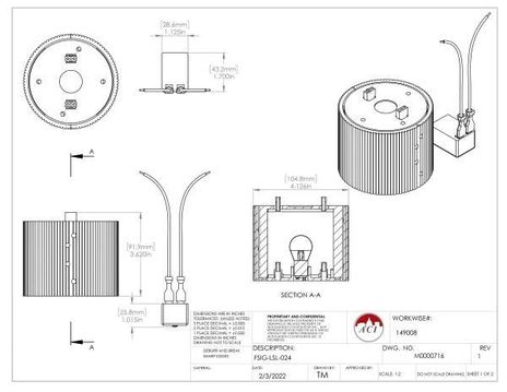 ACI FSIG-LSL-024B, FSIG-LSL-024G