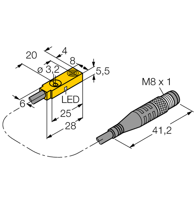 Turck BI2-Q5.5-AN6X-0.2-PSG3M, BI2-Q5.5-AP6X-0.2-PSG3M, BI2-Q5.5-AP6X-0.2-PSG3M/S34, BI2-Q5.5-AP6X-0.3-PSG3M, BI2-Q5.5-AP6X-0.5-PSG3M, BI2-Q5.5-AP6X-0.5-PSG3M/S1764, BI2-Q5.5-RN6X-0.2-PSG3M, BI2-Q5.5-RP6X-0.2-PSG3M, NI3.5-Q5.5-AN6X-0.2-PSG3M, NI3.5-Q5.5-AN6X-0.5-PSG3M, NI3.5-Q5.5-AP6X-0.2-PSG3M, NI3.5-Q5.5-AP6X-0.3-PSG3M, NI3.5-Q5.5-AP6X-0.5-PSG3M, NI3.5-Q5.5-RP6X-0.2-PSG3M