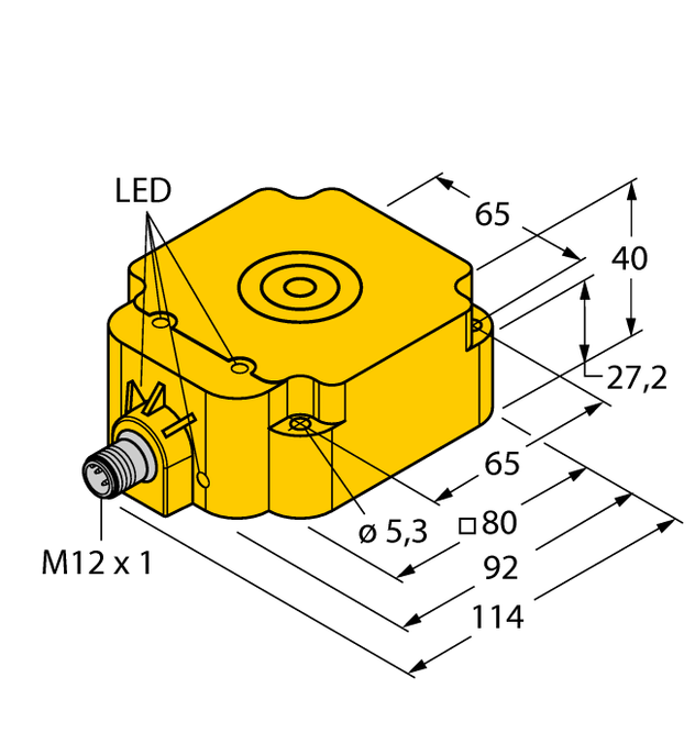 Turck BI50U-Q80-AN6X2-H1141, BI50U-Q80-AP6X2-H1141, BI50U-Q80-AP6X2-H1141/S1751, BI50U-Q80-RP6X2-H1143, BI50U-Q80-RP6X2-H1143/S1751, BI50U-Q80-VN4X2-H1141, BI50U-Q80-VP4X2-H1141, NI75U-Q80-AN6X2-H1141, NI75U-Q80-AP6X2-H1141, NI75U-Q80-RP6X2-H1143, NI75U-Q80-VP4X2-H1141