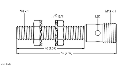 Turck BI1.5-EG08-AN6X-H1341, BI1.5-EG08-AP6X-H1341, BI1.5-EG08-RN6X-H1341, BI1.5-EG08-RP6X-H1341, BI2-EG08-AN6X-H1341, BI2-EG08-AN6X-H1341/S1589, BI2-EG08-AP6X-H1341, BI2-EG08-AP6X-H1341/S1589, BI2-EG08-RN6X-H1341, BI2-EG08-RP6X-H1341, BI2-EG08-RP6X-H1343, BI2-EG08-VN6X-H1341, BI2-EG08-VP6X-H1341