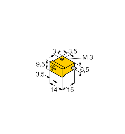Turck NI2-Q9.5-AP6/S34