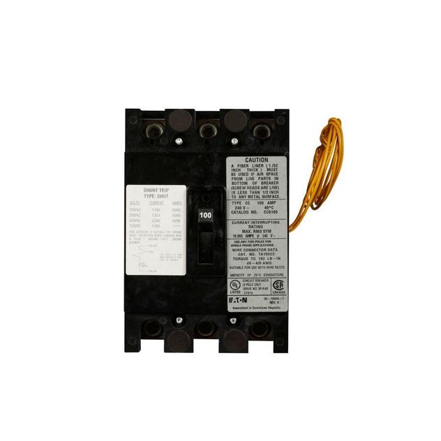 Eaton CC3100SR01, CC3100SR01AL2, CC3100SR02, CC3125SR01, CC3150SR01, CC3150SR02, CC3150SR08, CC3175SR01, CC3200SR01, CC3225SR01