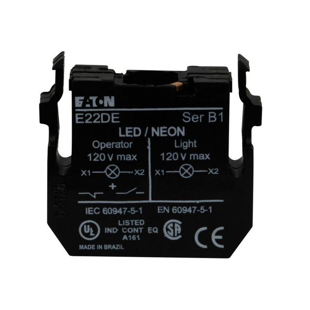 Eaton E22DL120G, E22DL120R, E22DL120W, E22DL24G, E22DL24R, E22DL24W, E22DL24Y, E22DLT120G, E22DLT120R, E22DLT24G, E22DLT24R