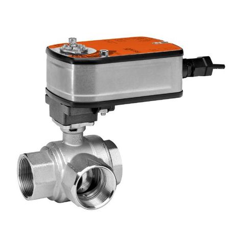 Belimo B307+LF120 US, B307+LF120-S US, B307+LF24 US, B307+LF24-3 US, B307+LF24-MFT US, B307+LF24-MFT-S US, B307+LF24-S US, B307+LF24-SR US, B307+LF24-SR-S US, B307B+LF120 US, B307B+LF120-S US, B307B+LF24 US, B307B+LF24-3 US, B307B+LF24-S US, B307B+LF24-SR US