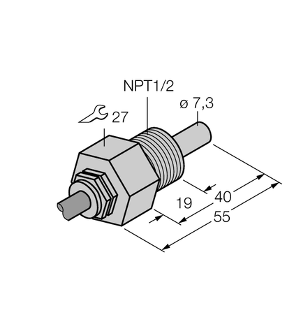 Turck FCS-N1/2A4-NA, FCS-N1/2A4-NA 8M, FCS-N1/2A4-NA/D100