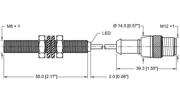 Turck BI1.5-G08-AN6X-0.2-RS4T, BI1.5-G08-AN7X-0.2-RS4T, BI2-G08-AN6X-0.2-RS4T, BI2-G08-AP6X-0.2-RS4T