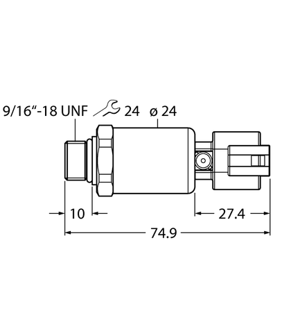 Turck PT100R-2121-I2-DT043P, PT1500PSIG-2121-U6-DT043P, PT3000PSIG-2121-I2-DT043P, PT5000PSIG-2121-I2-DT043P, PT7500PSIG-2121-I2-DT043P