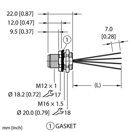 Turck EFSBM-A4.400.2-0.5, EFSBM-A4.400.2-1, EFSVM-A4.400.2-0.5, EFSVM-A4.400.2-1, EFSVM-A4.400.2-2
