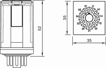 Turck C3-A30/012VDC, C3-A30/024VAC, C3-A30/024VDC, C3-A30/120VAC, C3-A30/240VAC, C3-A30/240VDC, C3-A30/380VAC, C3-A30BX/024UC, C3-A30DX/012VDC, C3-A30DX/024VDC, C3-A30DX/048VDC, C3-A30DX/110VDC, C3-A30DX/120-125VDC, C3-A30DX/240VDC, C3-A30FX/024VDC
