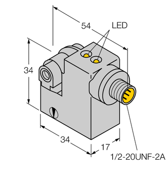 Turck BIM-IKM-AZ3X2-B3131 W/KLI3
