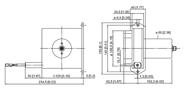 Turck DW6000-155-8C-H1441
