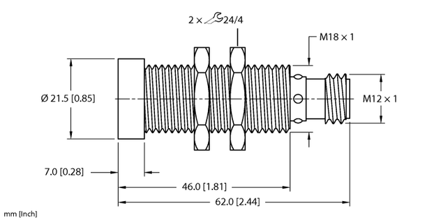 Turck BI8U-MT18M-AP6X2-H1141/S1610