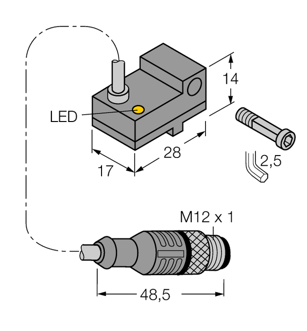 Turck BIM-NST-AP6X-0.2-RS4T/S34 W/O BKT