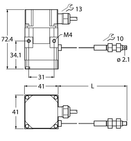 Turck DW2000-55-7F-H1141