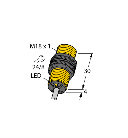 Turck BI5-P18-Y0X, BI5-P18-Y0X 7M, BI5-P18-Y1X/S97, NI10-P18-Y0X, NI10-P18-Y0X 7M, NI10-P18-Y1X/S97