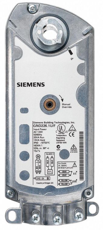 Siemens Building Technologies GND121.1U, GND126.1U, GND221.1U, GND226.1U