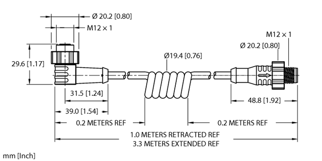 Turck EKWT-ESRT-A4.400-GU24.SP-3.3, EKWT-ESRT-A4.400-GU2K.SP-3.3