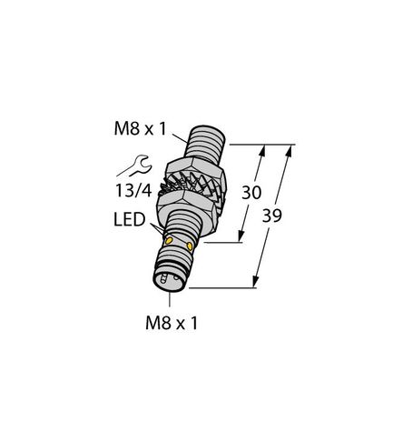 Turck BI1.5-G08K-AN6X-V1131, BI3U-EMT08-AN6X-V1131