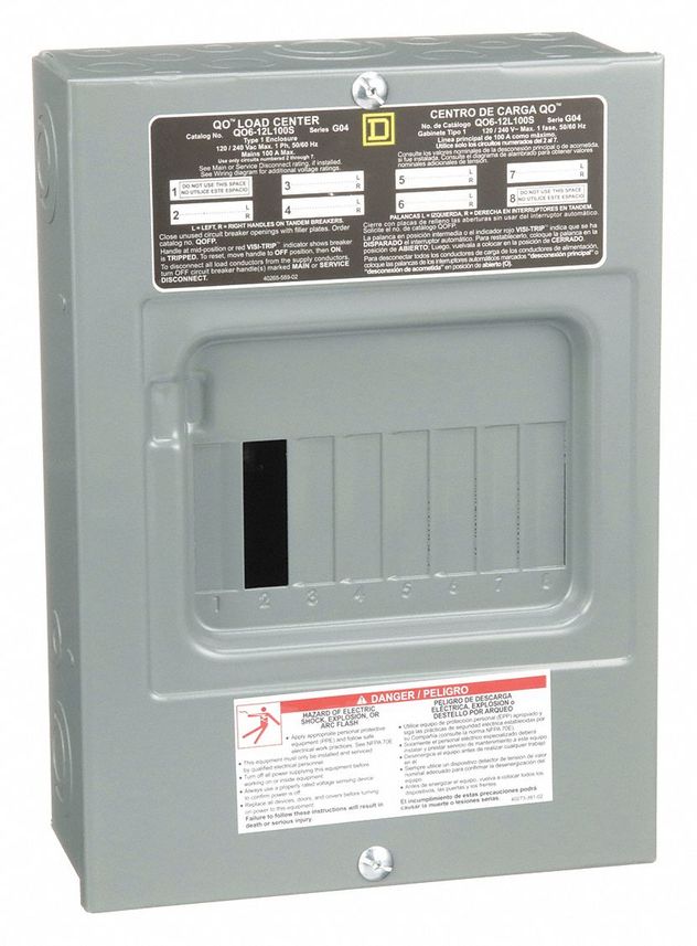 Square D QO612L100S