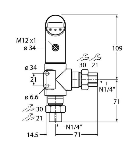 Turck PS001D-502L-LI2UPN8X-H1141, PS003D-502L-LI2UPN8X-H1141, PS010D-502L-2UPN8X-H1141, PS010D-502L-LI2UPN8X-H1141, PS016D-502L-LI2UPN8X-H1141