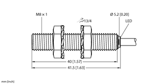 Turck BI1.5-EG08-AN6X, BI1.5-EG08-AN6X 7M, BI1.5-EG08-AP6X, BI1.5-EG08-RN6X, BI2-EG08-AN6X, BI2-EG08-AN6X/S100, BI2-EG08-AN6X/S1589, BI2-EG08-AP6X, BI2-EG08-AP6X 7M, BI2-EG08-AP6X/S100, BI2-EG08-AP6X/S1589, BI2-EG08-RN6X, BI2-EG08-RP6X, BI2-EG08-VP6X