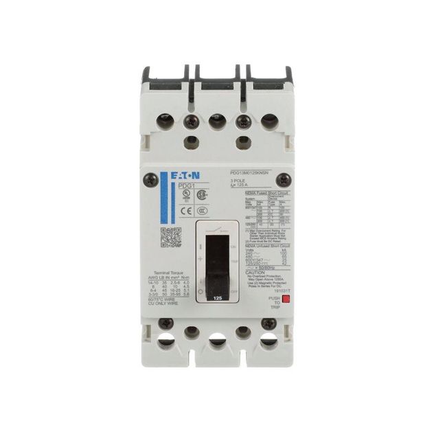 Eaton PDG13G0125KNSJ, PDG13G0125KNSN, PDG13M0125KNSJ, PDG13M0125KNSN