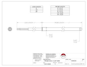 ACI A/100-3W-PO-6"-20'CL2P