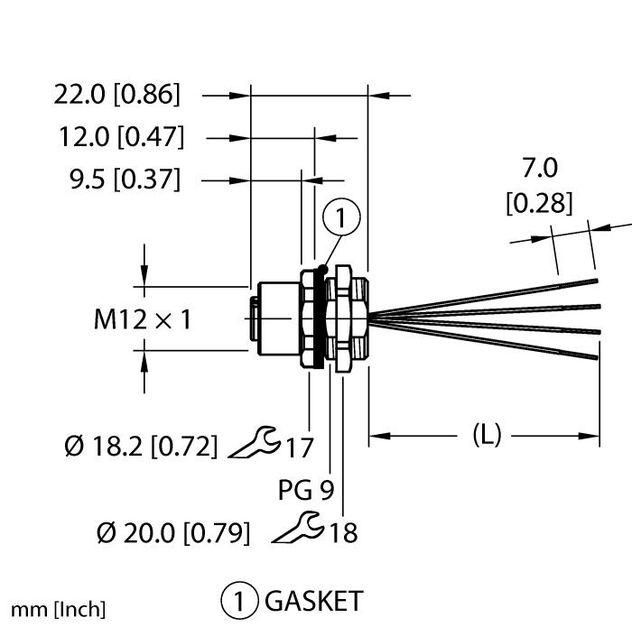 Turck EFKBG-A4.400.2-0.5, EFKBG-A4.400.2-1, EFKBG-A4.400.2-2, EFKBG-A4.400.8-0.5, EFKBG-A4.400.8-1, EFKBG-A4.400.8-2, EFKVG-A4.400.2-0.5, EFKVG-A4.400.2-1, EFKVG-A4.400.2-2
