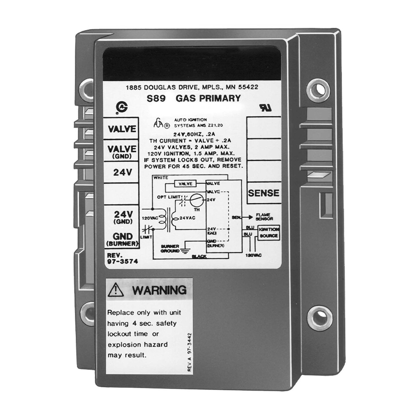 Resideo S89E1058, S89F1098, S89F1106