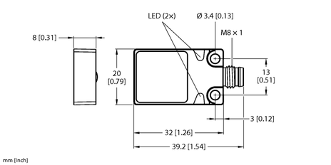 Turck BC5-Q08-AN6X2-V1131/S250, BC5-Q08-AP6X2-V1131/S250, BI5-Q08-AD4X-V1130, BI5-Q08-AN6X2-V1131, BI5-Q08-AN6X2-V2131, BI5-Q08-AP6X2-V1131, BI5-Q08-AP6X2-V1131/S34, BI5-Q08-AP6X2-V2131, BI5-Q08-RN6X2-V2531, BI5-Q08-RP6X2-V1131, BI5-Q08-VN6X2-V1141, BI5-Q08-VP6X2-V1141, BI5U-Q08-AN6X2-V1131, BI5U-Q08-AP6X2-V1131, BI5U-Q08-AP6X2-V2131