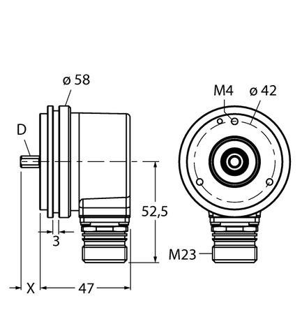 Turck RI-10S6S-2B1024-12M23