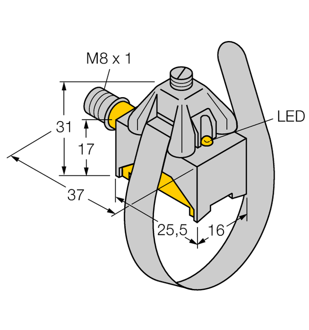 Turck BIM-KST-AN6X-V1131, BIM-KST-AP6X-V1131