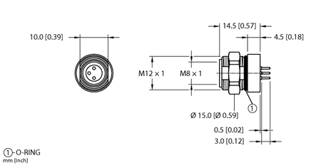 Turck MFKS 3F-PCBF