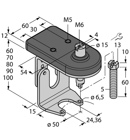 Turck BTS-DSU35-ZF05-M5