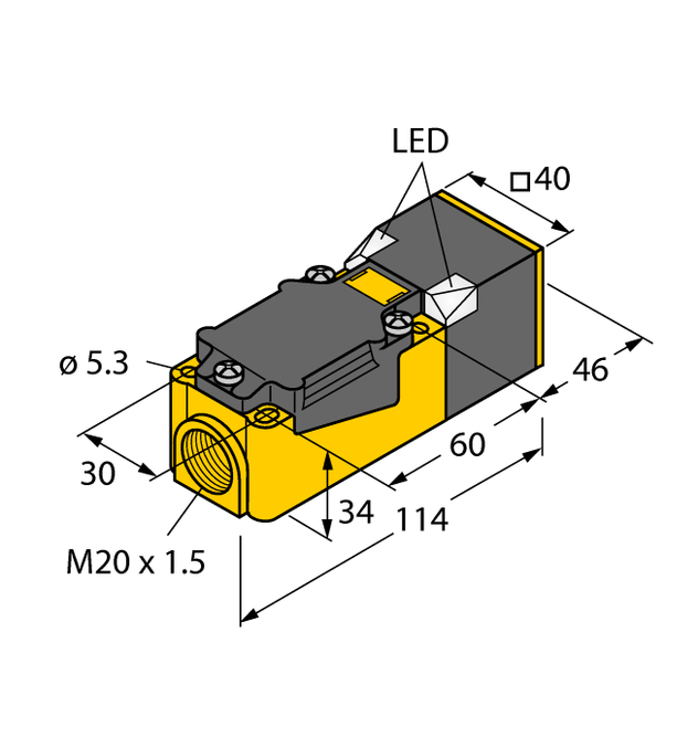 Turck BI15-CP40-FZ3X2, BI15-CP40-LIU, BI20-CP40-FZ3X2, BI20U-CP40-VP4X2, NI20-CP40-FZ3X2/S97, NI35-CP40-FZ3X2, NI35-CP40-VP4X2/S97, NI40U-CP40-AP6X2/S97, NI40U-CP40-FDZ30X2, NI50U-CP40-VP4X2