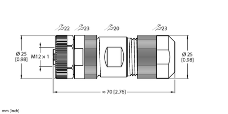 Turck RK56PK-S-0, RK56PL-S-0
