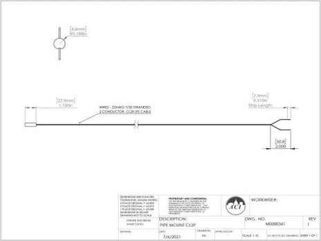 ACI A/1K-2W-PM-20'CL2P