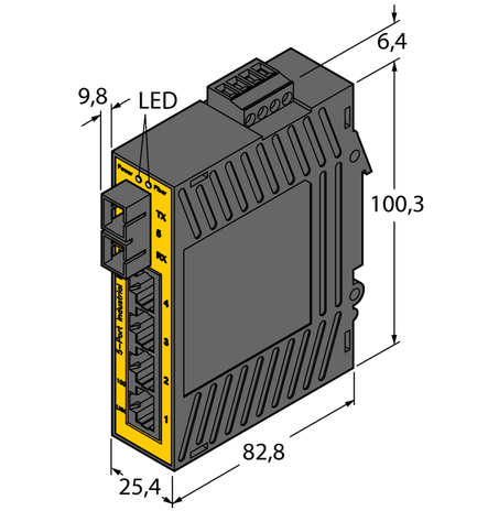 Turck SE20-84XT-RJ422-FO