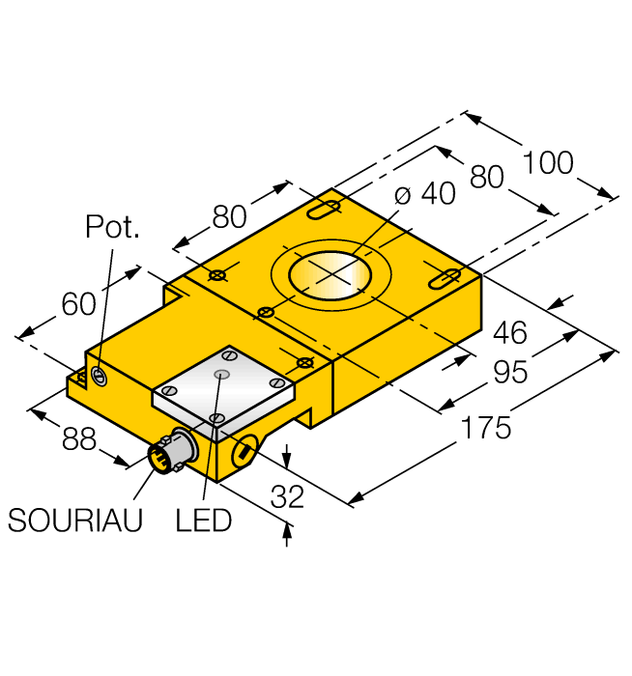 Turck NI40R-S32SR-AP44X-S1131