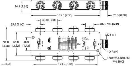 Turck 8 RKF 30-CS12
