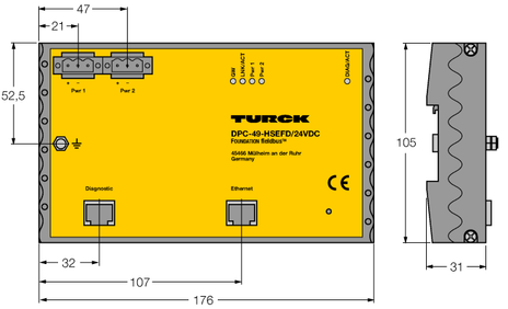 Turck DPC-49-HSEFD/24VDC