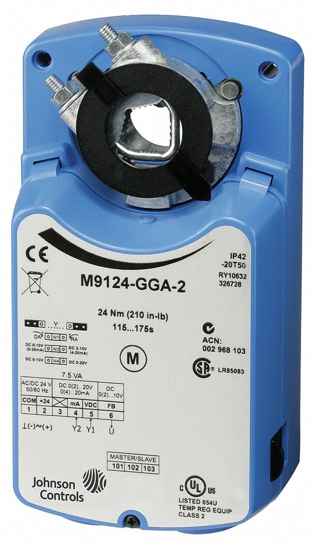 Johnson Controls M9124-AGA-2, M9124-AGC-2, M9124-AGD-2, M9124-GGA-2, M9124-HGA-2, M9124-HGC-2
