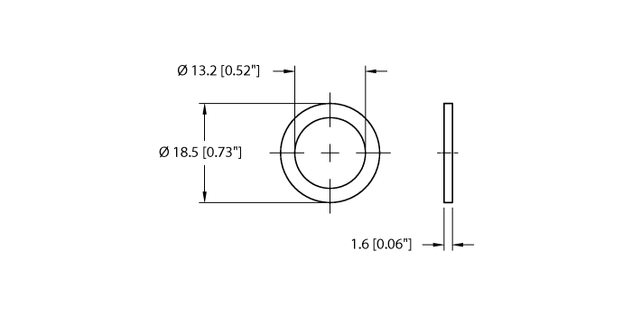 Turck M12-GASKET-PG9,M16,1/4NPT-(10/BAG), M12-GASKET-PG9,M16,1/4NPT-(100/BAG), M12-GASKET-PG9,M16,1/4NPT-(1000/BAG )