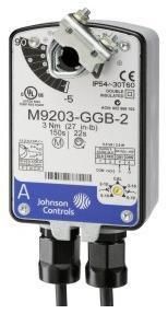 Johnson Controls M9203-AGB-2Z, M9203-BUA-2Z, M9203-BUB-2, M9203-GGB-2Z