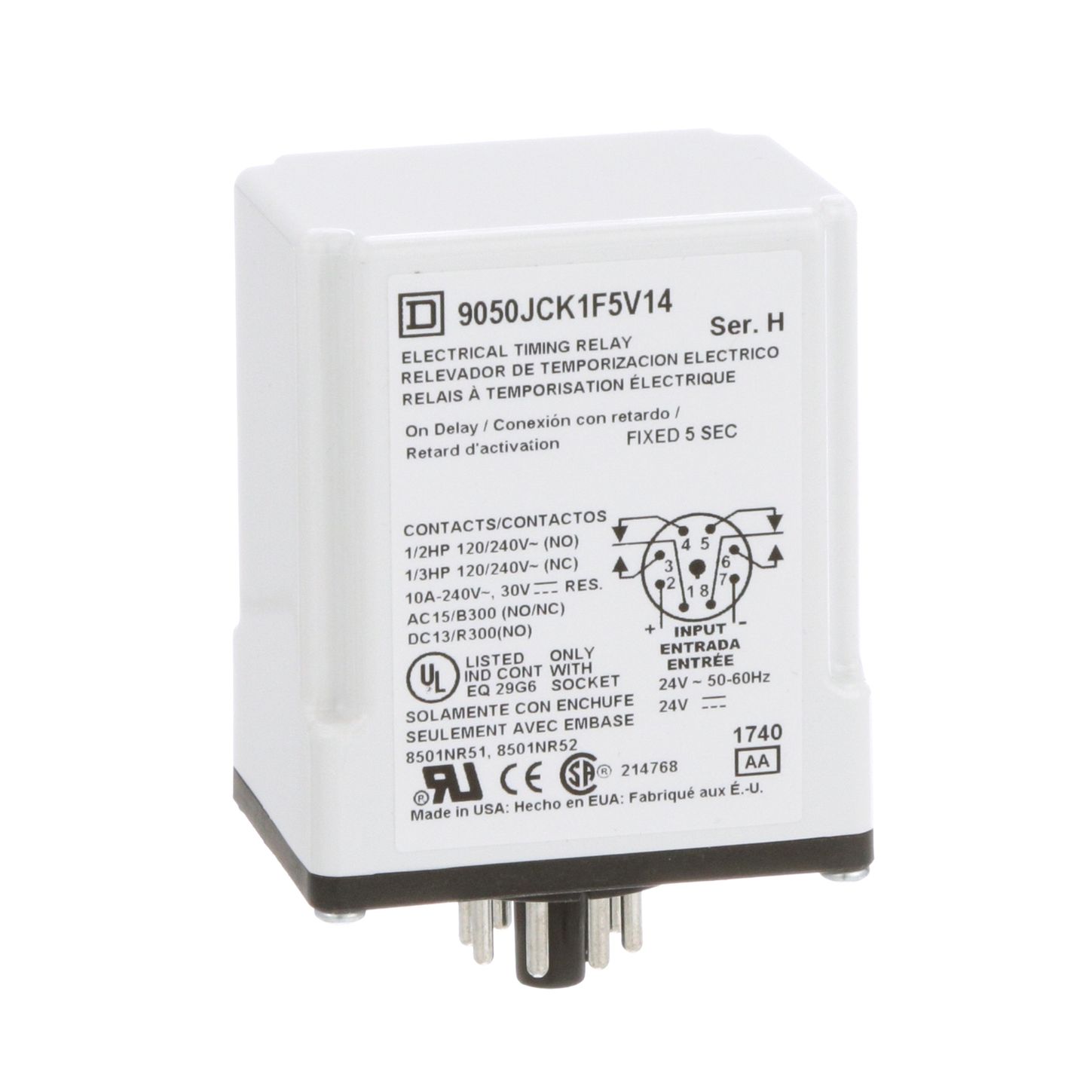 Square D 9050JCK1F5V14