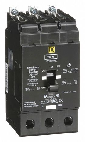 Square D EDB34020