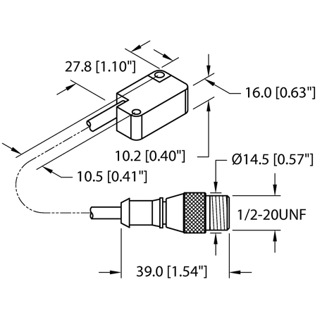 Turck BI2-Q10S-AZ31X-0.2-SB3T