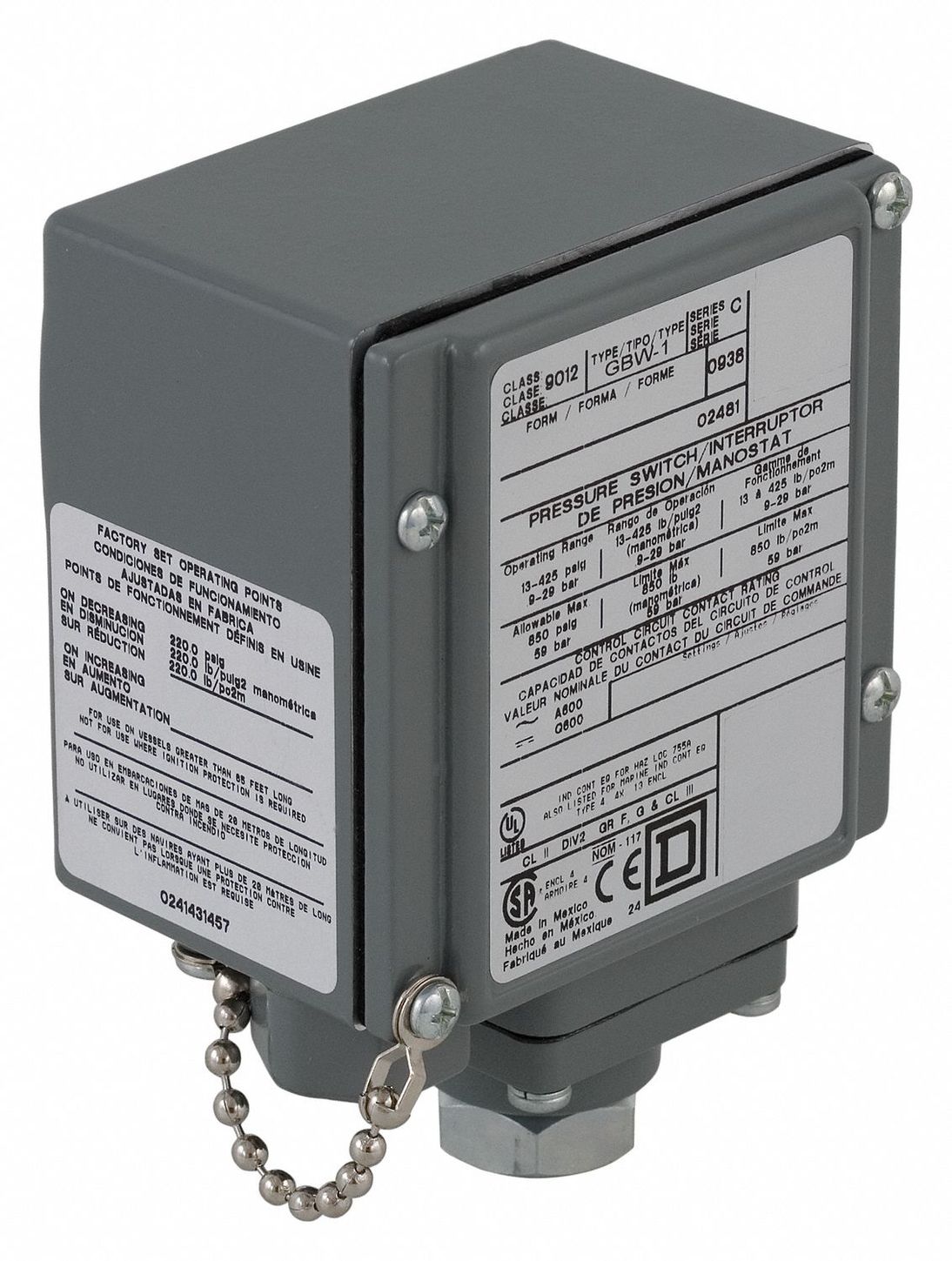 Telemecanique 9012GBW1